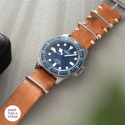 tudor pelagos leather strap|tudor pelagos nato strap.